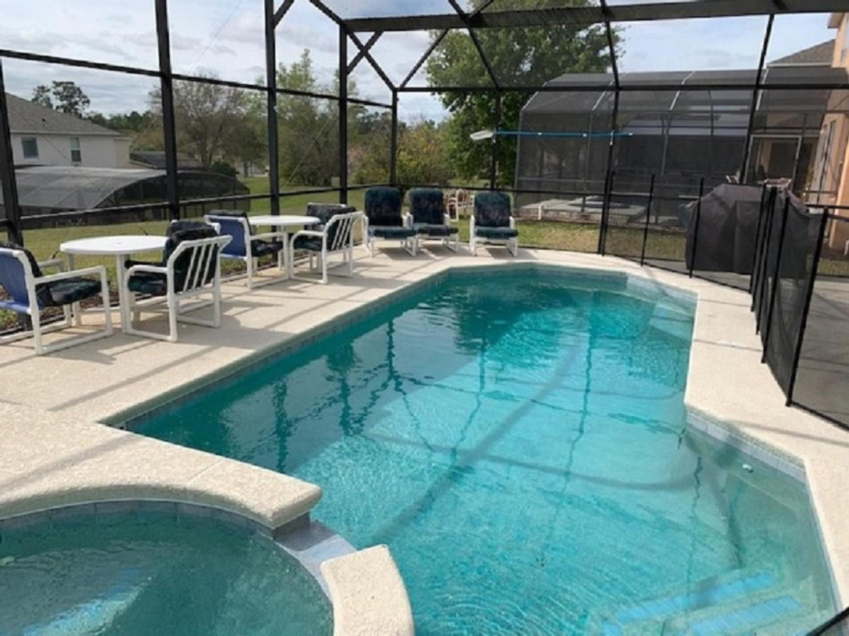 7 Bedroom, 6 Bath And Pool Near Disney In Emerald Island 4 King Master Suites キシミー エクステリア 写真